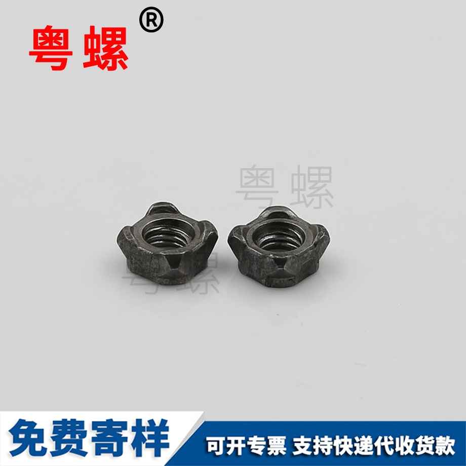 迪慶四角帶點帶爪螺母