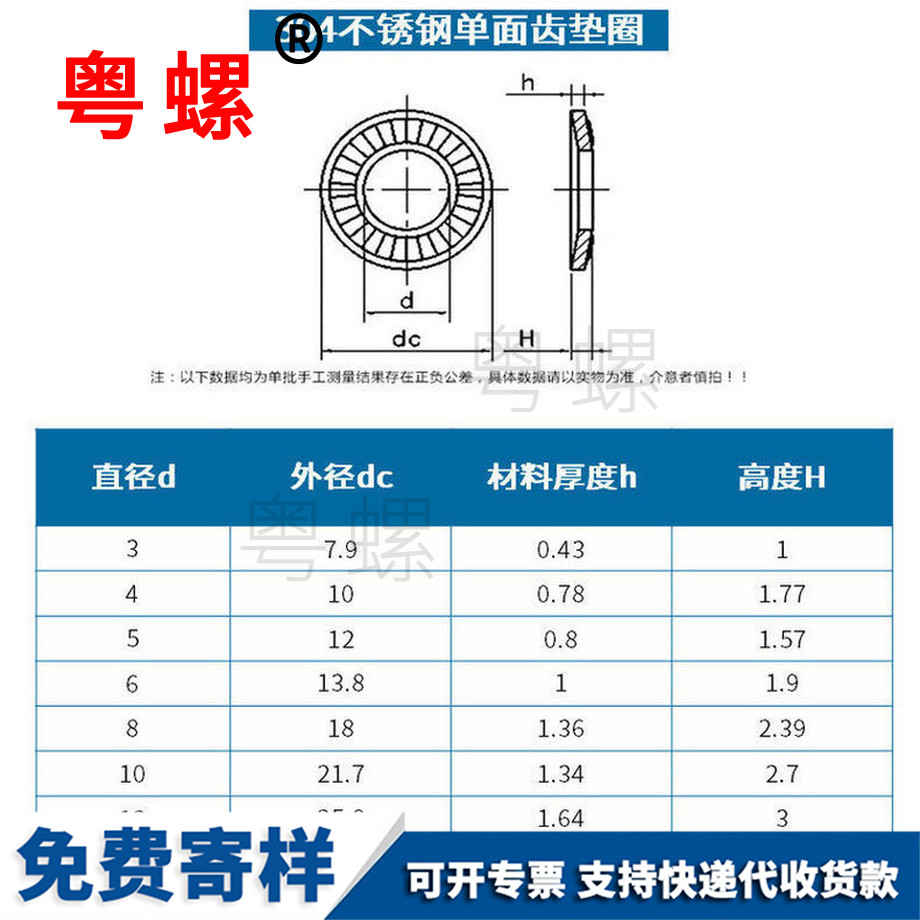 批發(fā)大興安嶺蝶形墊圈